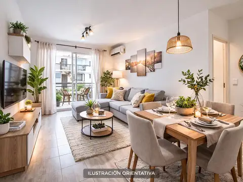 Departamento en Venta de 2 ambientes