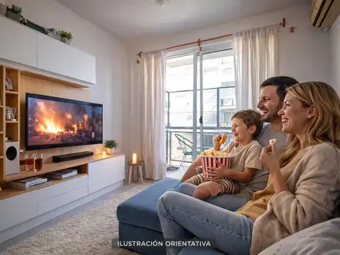 venta departamento 2 ambientes con balcon y cochera en villa santa rita