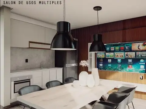 Departamento Monoambiente con 1 baño