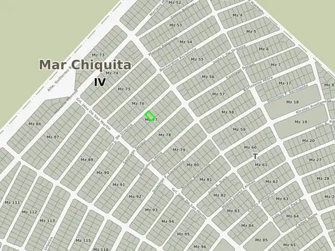 VENTA LOTE 405mtrs2 -Camet Norte de Mar Chiquita  