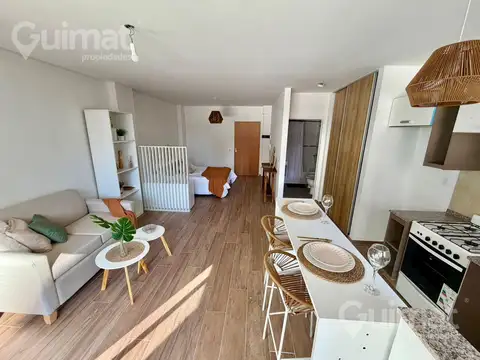 Departamento Monoambiente con 1 baño