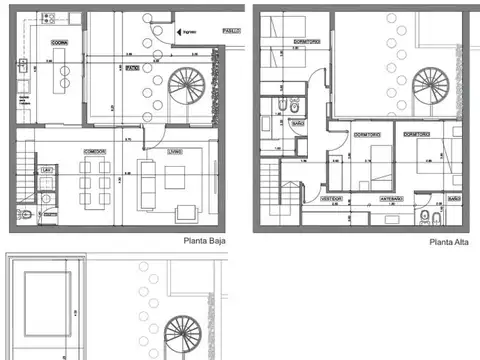 Departamento 4 ambientes con 2 baños