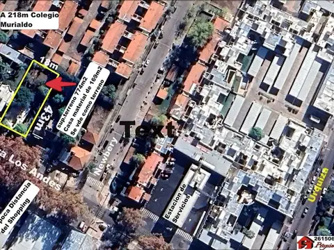 Casa a Refaccionar como Lote 774m2 y 169m2cub. Ady.C.Muriald