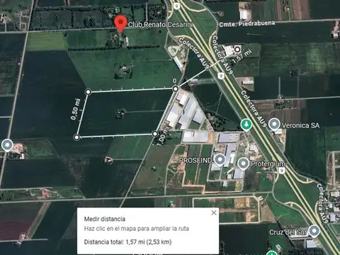 21 HECTAREAS INDUSTRIALES AUTOP. ROSARIO-B AIRES