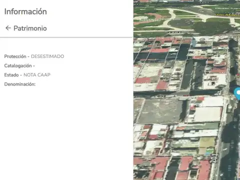 Terreno en Venta 13  mts Frente