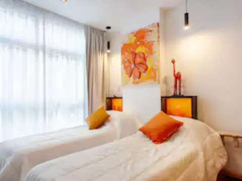 Departamento 2 ambientes con 2 baños