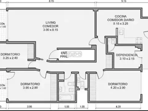 Departamento en Alquiler en Recoleta, $ 1.500.000