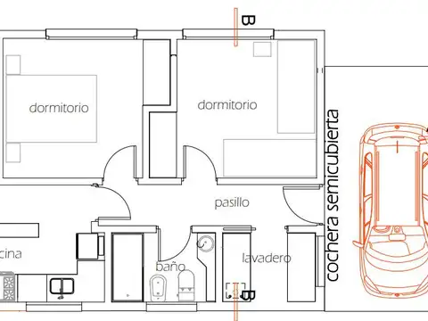 Casa en Venta al Oeste