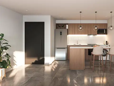 Departamento Monoambiente con 1 baño