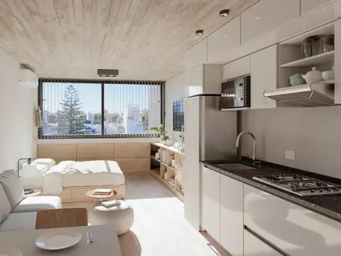 Departamento Monoambiente en Venta con patio en Pichincha, Rosario