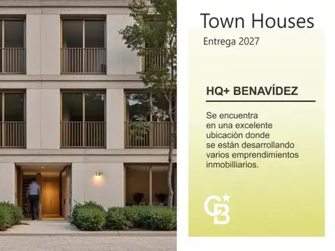 Venta en Pozo CASA Townhouse 4 amb c/jardin, Benavidez Entrega 2027 ANTICIPO y CUOTAS