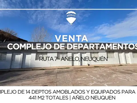 VENTA COMPLEJO DE DEPARTAMENTOS EN AÑELO
