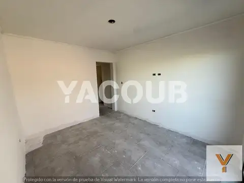 Departamento 2 ambientes con 1 baño