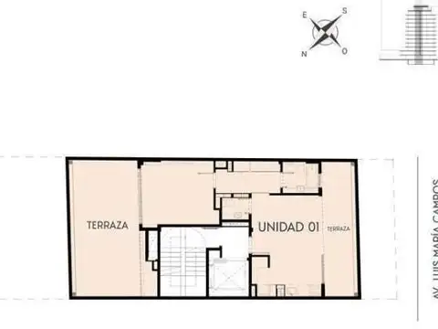 Departamento en Venta de 1 dormitorio