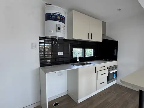 Departamento a estrenar, posesión inmediata. MONOAMBIENTE con balcón, parrilla, amenities