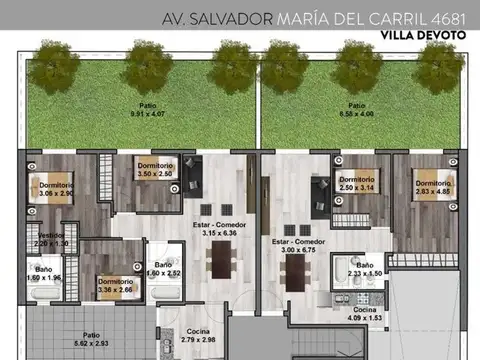 Departamento en Venta de 4 ambientes