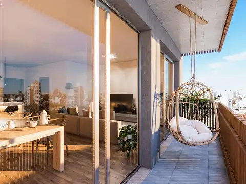 Departamento 5 ambientes con 2 baños