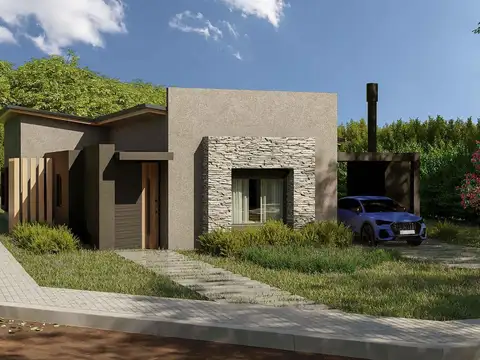 Casa en construcción 3 dorm Rincón del Este Merlo San Luis