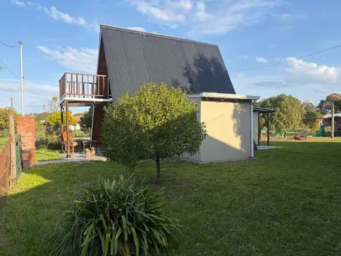 VENTA CABAÑA CON GRAN PARQUE 600mts2 TOTALES