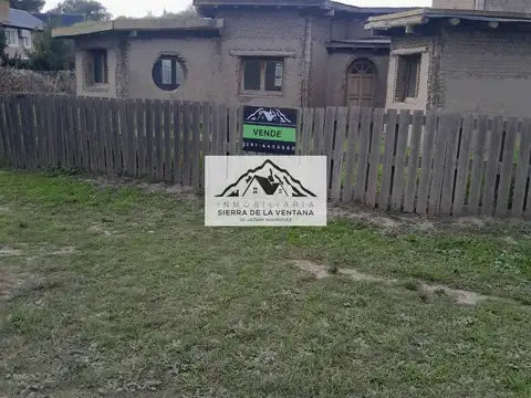 Casa De Bio Construcción En Venta A Terminar Sierra De La Ventana.