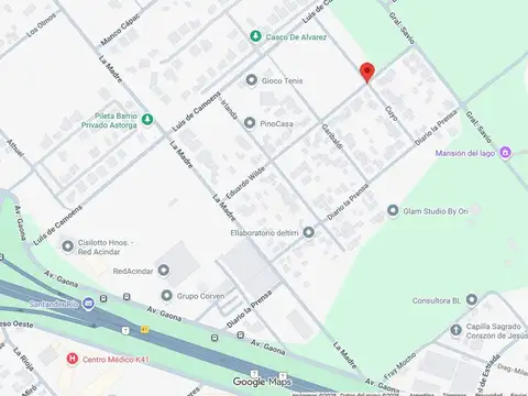 VENTA LOTE 604 m2 LA REJA, MORENO. FINANCIA