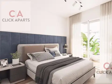 Departamento Monoambiente con 1 baño