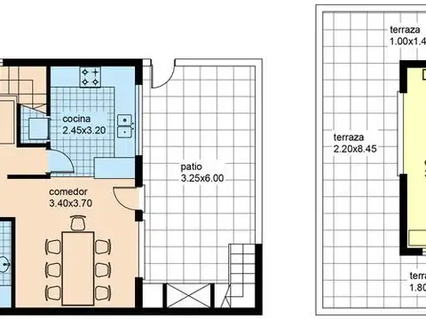 Depto Tipo Casa en Venta de 4 ambientes