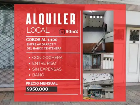 Local en Alquiler en Parque Chacabuco, CABA