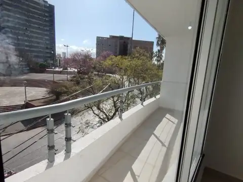 Venta depto 1 dorm frente con balcon 1E