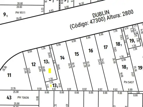 Dublin 2800, casa de 3 dormitorios, patio + terreno interno