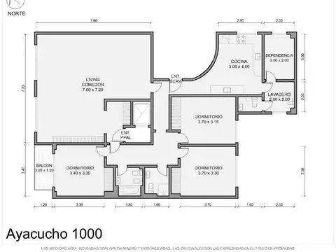 AYACUCHO 1000 , Piso 2