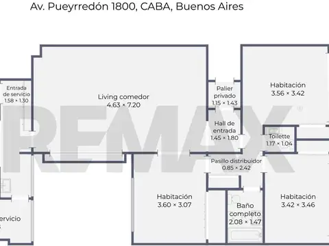 Departamento en Venta de 3 dormitorios