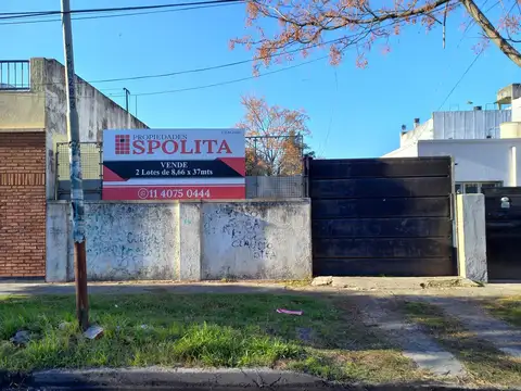 Terreno en Venta 37  mts Fondo