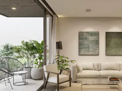 Departamento Monoambiente con 1 baño