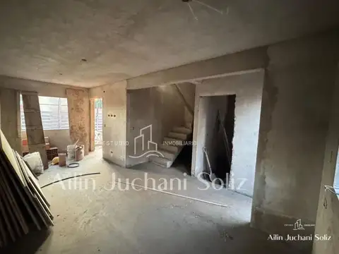 Casa 3 ambientes con 1 baño