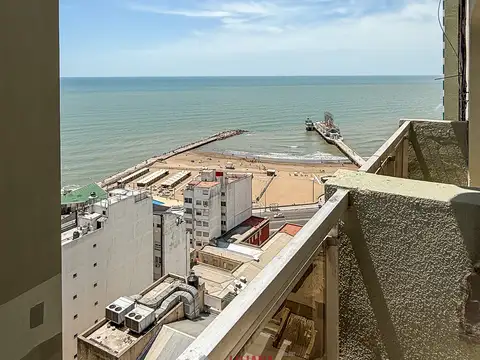 2 AMBIENTES CON VISTA LATERAL AL MAR. PUNTA IGLESIAS.