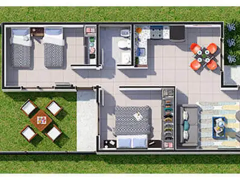 Casa en Venta de 2 dormitorios