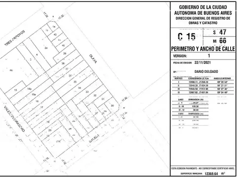 Terreno en Venta de 373,0 m2