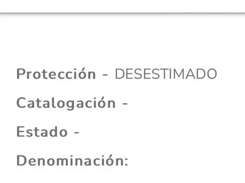 Terreno en Venta 41  mts Fondo