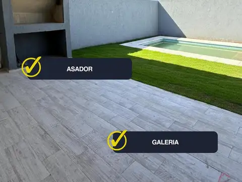 DOCTA BOULEVARD TODO EN PLANTA BAJA CON PILETA