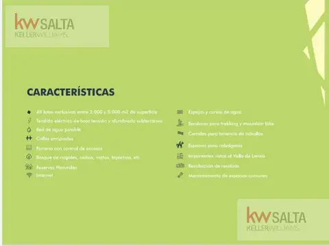 Terreno en Venta en Chicoana, USD 52.000