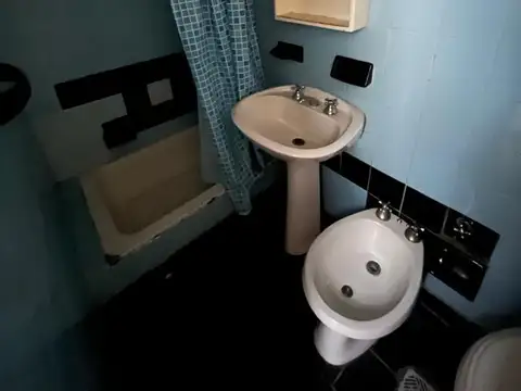 Departamento 2 ambientes con 2 baños