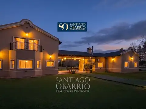 Chacra en Venta con construcción de 400m2 en Estancia Benquerencia Farm Club de Monte