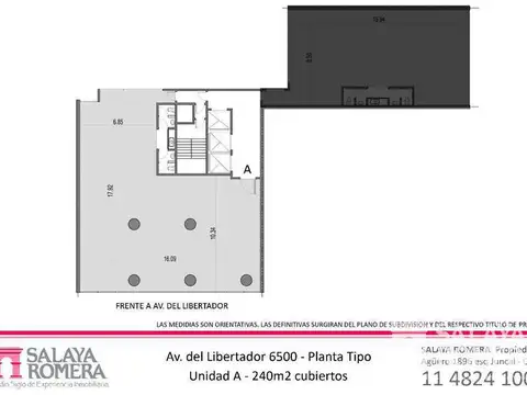DEL LIBERTADOR, AVDA. entre ROOSEVELT y UGARTE