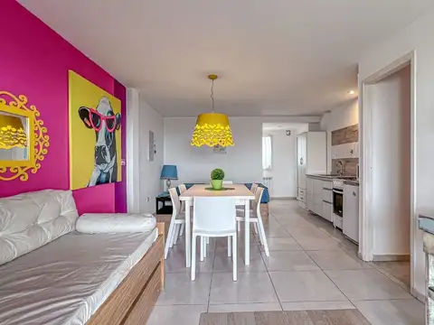 Alquiler 2 Ambientes con Balcón Vista al mar Faro