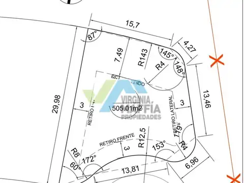 Terreno en Venta en Pilar Del Este, USD 23.000