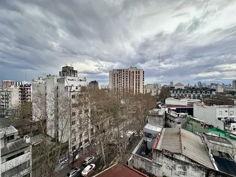 VENTA MONOAMBIENTE BARRACAS BALCON LUMIN PISO ALTO