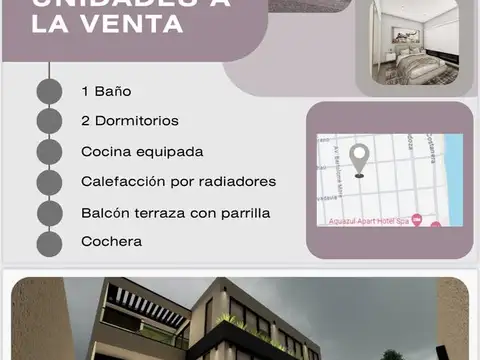 Departamento en Venta en Costa Azul, USD 65.000