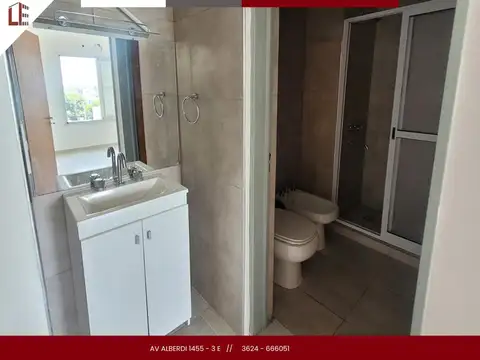 Departamento 3 ambientes con 1 baño
