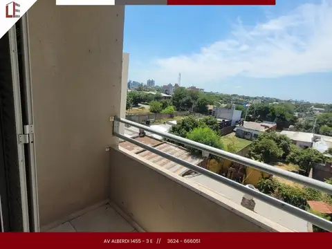 Departamento 2 dormitorios en Av. Alberdi 1455 | Balcón